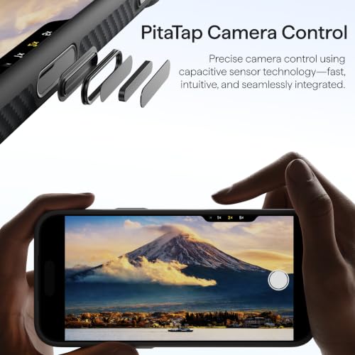 Image of pitaka for iPhone Pro Max Case 6.9 inch, Refined Protection, Black /Grey