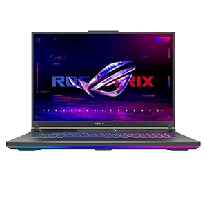 ASUS Portátil para juegos ROG Strix G18 (2025), 18″ ROG FHD+ 16:10 144Hz, NVIDIA GeForce RTX 5050, procesador móvil AMD Ryzen 9 8940HX, DDR5-5200Mhz, 1TB SSD, Wi-Fi 6E, Wind 11 Home