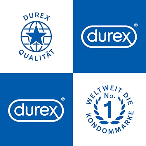 Durex Love Mix Kondome-Mischung – Perfekter Sitz & Angenehmer Geruch – Mit 4 verschiedenen Kondom-Sorten, stilvolle Aufbewahrungsbox – 30er Pack (1 x 30 Stück) – Bild 6