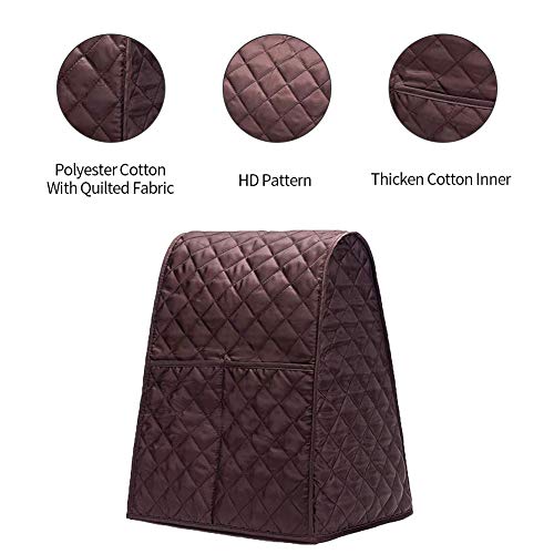 Kitchen Aid Mixer Cover, Stand Mixer Cover Compatible With 5-8 Quart Kitchenaid/Hamilton Stand Mixer, Dust Cover With Pockets, Kitchen Aid Mixer Accessories Fits For All Tilt Head & Bowl Lift #TOP4