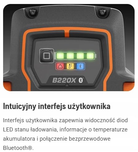 Husqvarna 40-B220X - Batteria 36V 6.0Ah Li-Ion per attrezzi da giardino