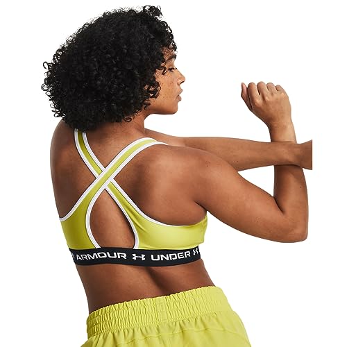 Image of Under Armour Women's Crossback Mid Impact Sports Bra