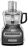 KitchenAid RKFP0722QG 7-Cup (Renewed) Food Processor with Exact Slice System - Liquid Graphite