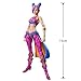QAHEART 15cm Anime Figure Cujoh Jolyne Action Figure Statue Model with Accessories, Face Changeable, Joint Movable, Parts Removable, PVC Handmade Collection Desktop Decoration Birthday Gifts