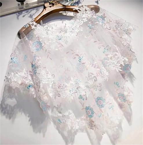 Cape châle en dentelle anti-UV pour mariage et soirées d'été
