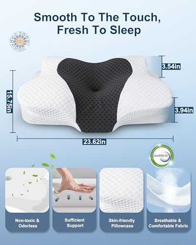 HOMCA Ergonomic Neck Pain Pillow