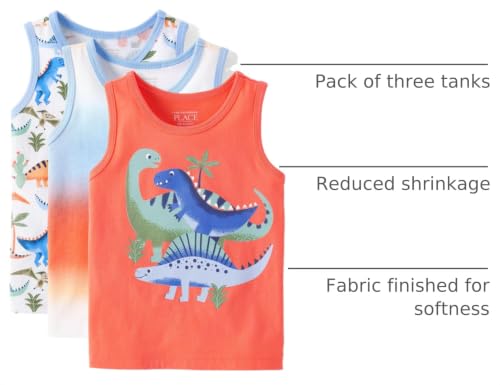 Image of The Children's Place Baby Boys' and Toddler Assorted Tank Top