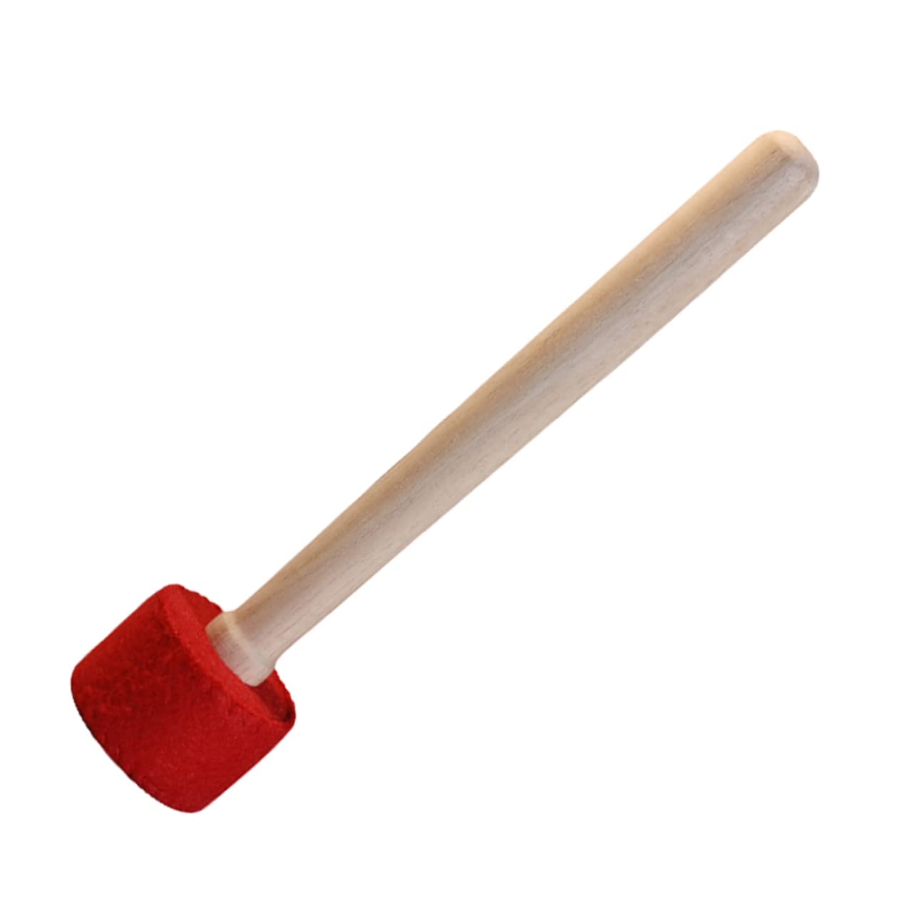 Abaodam Maillet En Laine Feutrée Pour Tambour Tibétain Et Bols Chantants - Bâton De 23 Cm Pour Gong Et Méditation