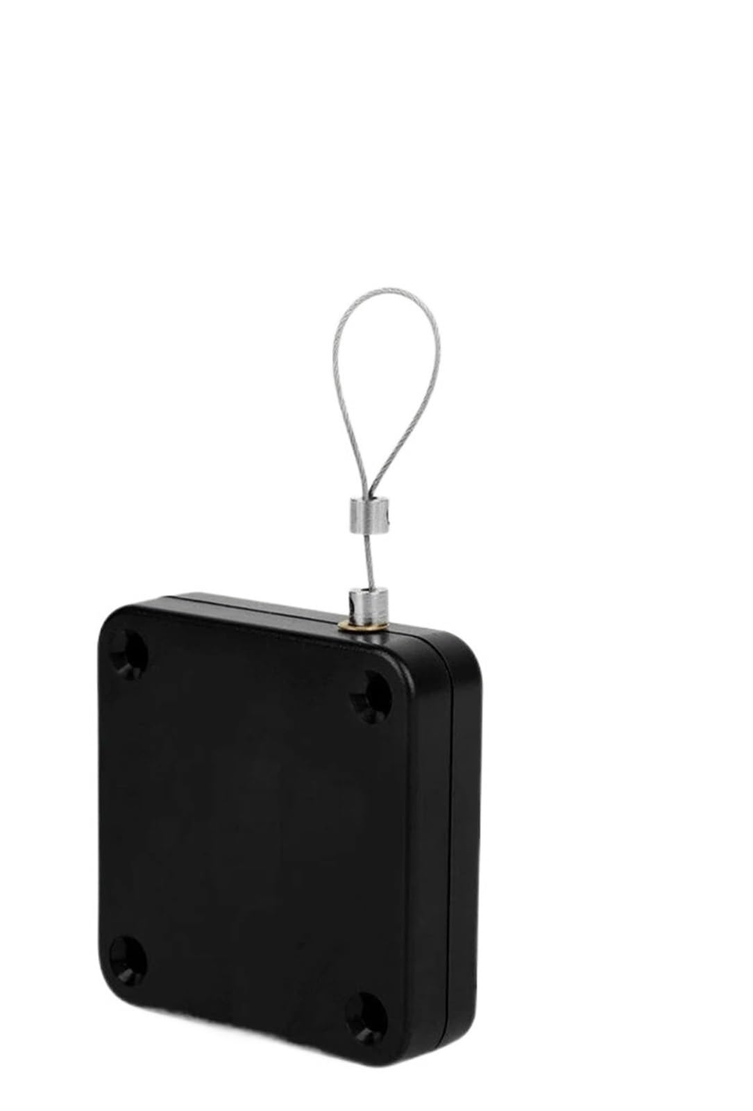 Punch-Free Automatic Door Closer Tension Closing Device See Automat Door Hardware Soft Close Furniture Hardware(Black)