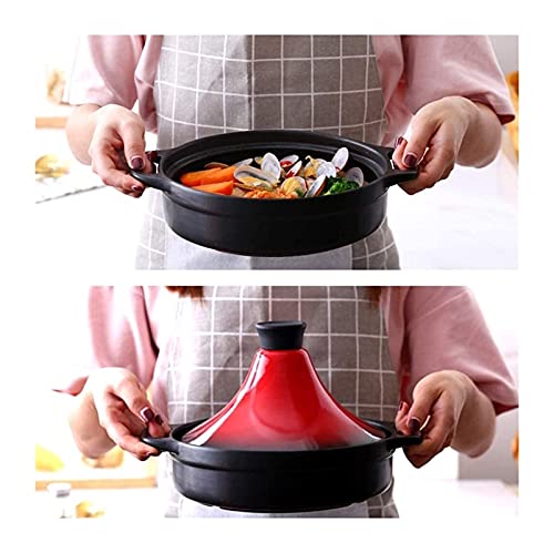 Cosy & Trendy Tagine Pot, 20Cm Tajine Cooking Pot Ceramics Casserole Dish Casserole Pan With Lid, Lead Free #TOP5