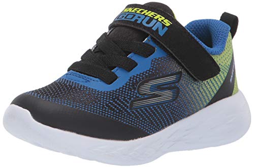 Skechers Go Run 600-Farrox, Zapatillas Niños, Multicolor (BBLM Black & Lime...