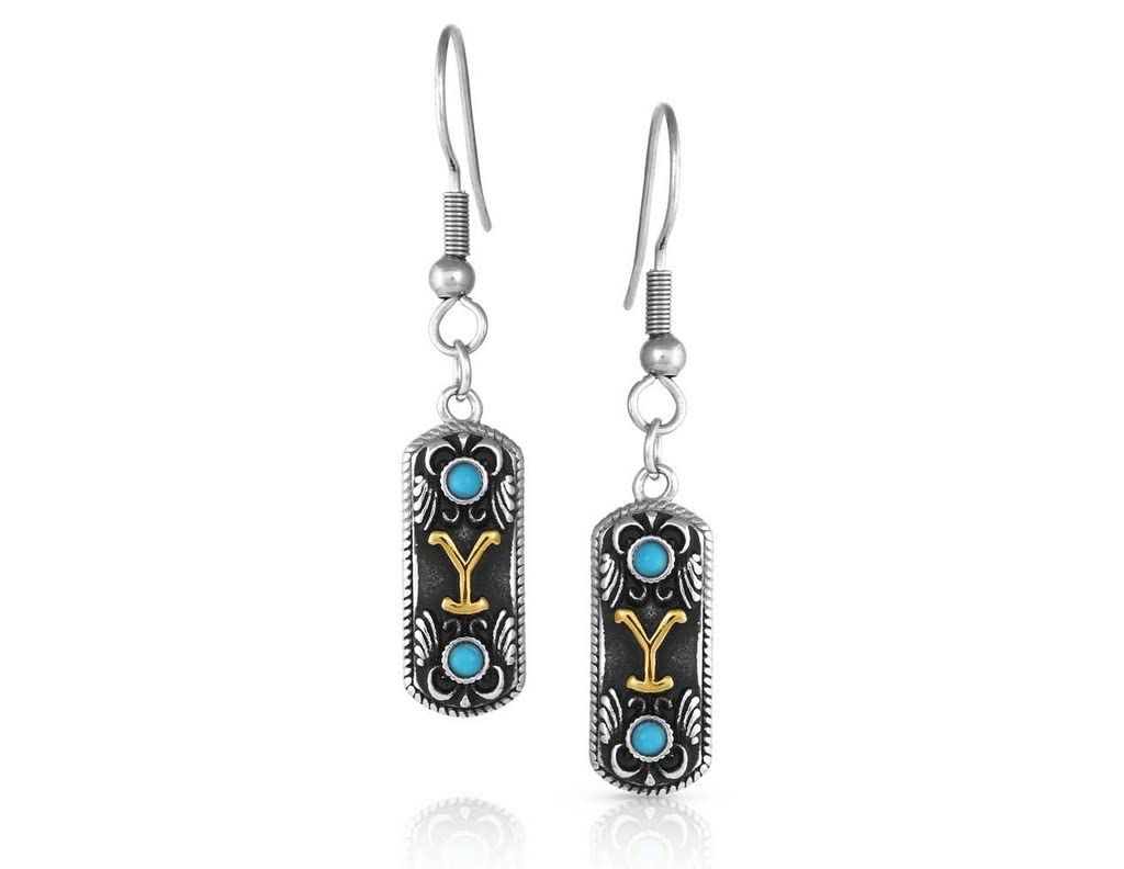 Montana Silversmiths Officially Licensed Yellowstone Earrings