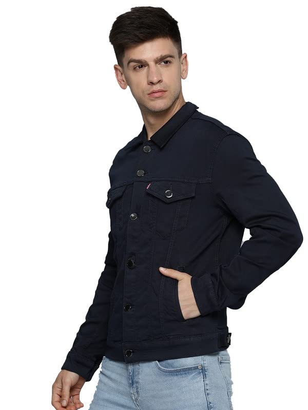 Buy Levi's Men's ALine Coat (A26670000_Dark Indigo_S) at Amazon.in