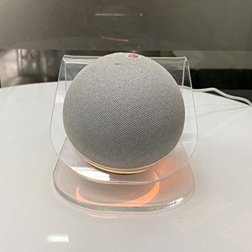 ULTECHNOVO Suporte de Alto-Falante de Acrílico para Montagem Em Parede Suporte de Alto-Falante Trans