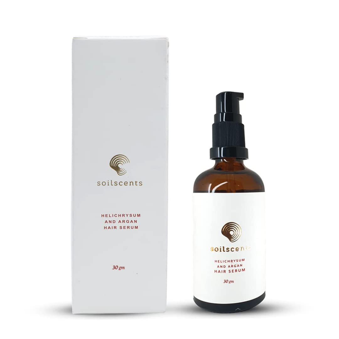 SOILSCENTS HELICHRYSUM AND ARGAN HAIR SERUM