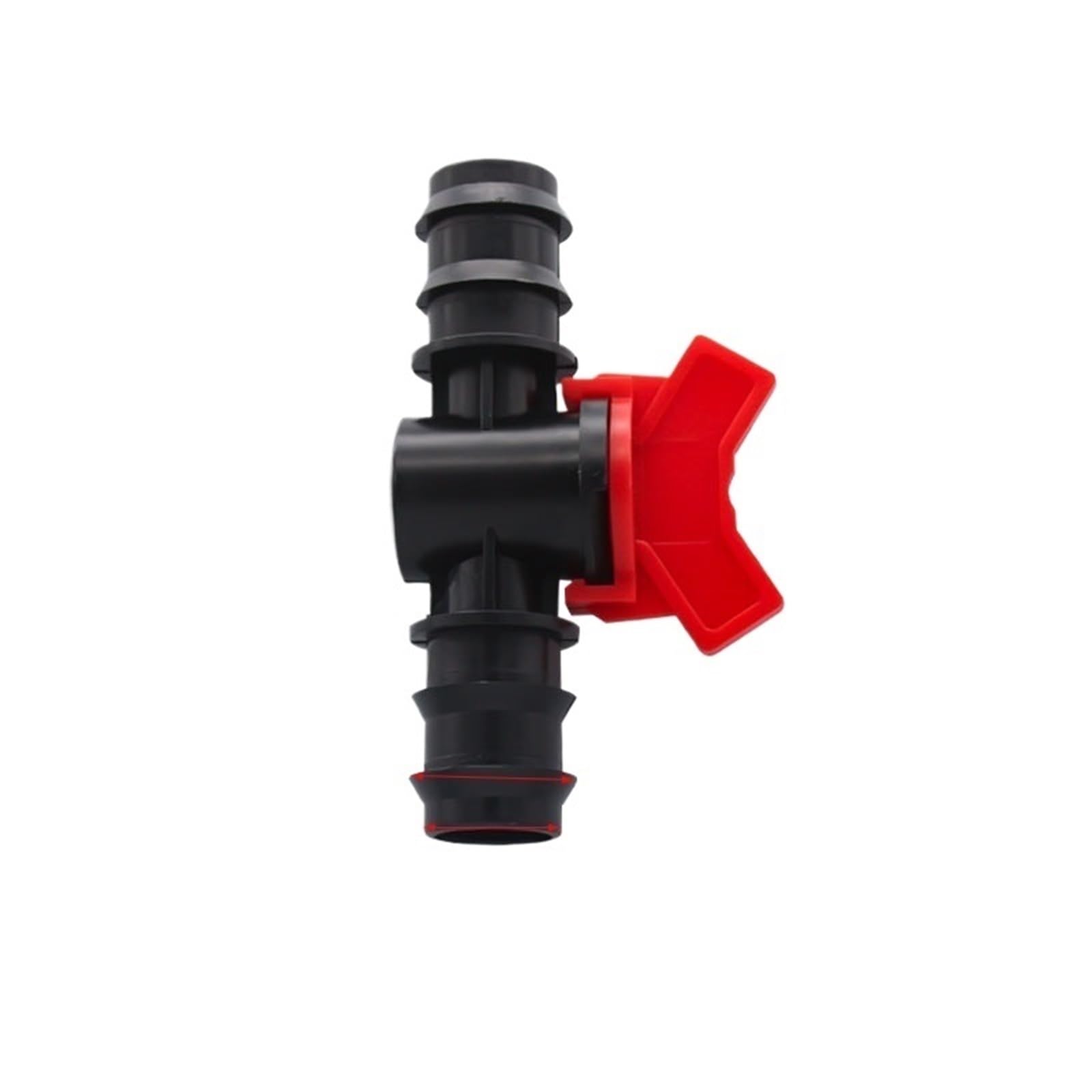 TAZYYZUU 2Pcs Barbed Ball Valve In-Line Shut-Off Switch with Hose Barb Connector for Drip Irrigation Aquarium Garden(20mm 2pcs)