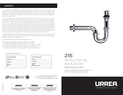 Céspoles de latón para lavabo 5 Imagen adicional