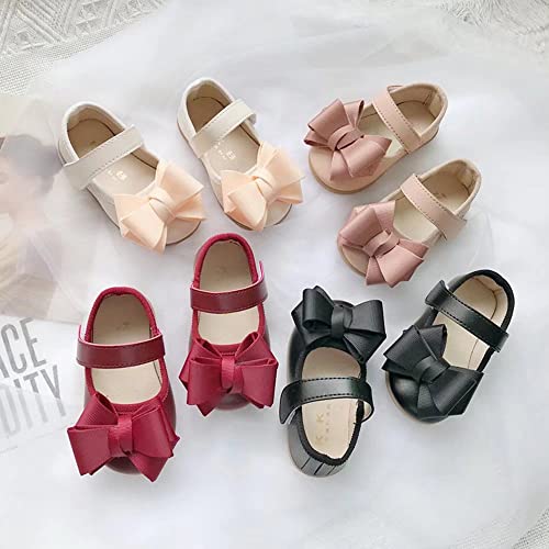TN TANGNEST Toddler Girls Ballet Flats Bowknot Mary Jane School Wedding Party Dress Shoes4