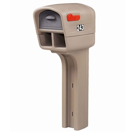 Step2 540300 MailMaster Deluxe Mailbox, Stone Gray