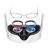 AMVR Glasses Spacer Compatible with Oculus Quest 3S/Quest 2/Rift S Accessories, Soft Silicone Anti-Scratch Ring, Protect VR Lens and Prescription Glasses from scratchings（Not Compatible with Quest 3）