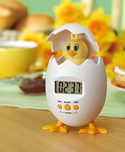 Preisvergleich Produktbild Küchenwecker Küken lustige Eieruhr digitaler Küchentimer