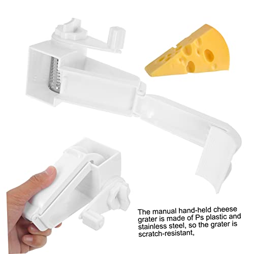Rallador Rotatorio Manual IMIKEYA Blanco Acero Inox miniatura 4