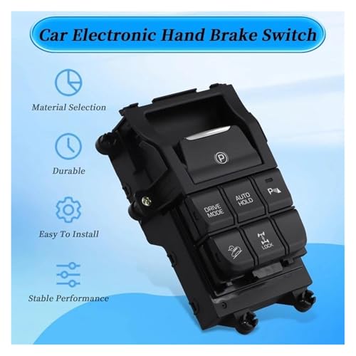 Freno Mano Electrónico Hyundai Tucson Botón Interruptor Consola Flujo 4