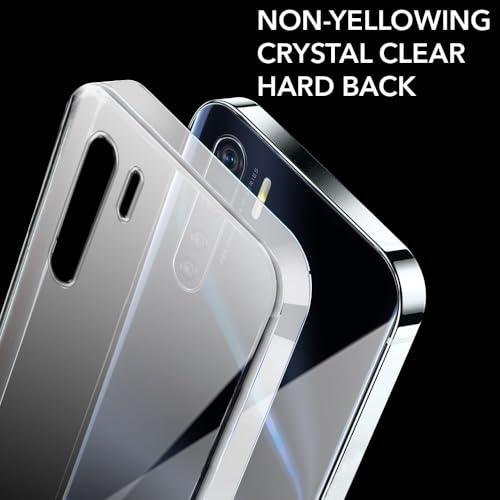 Image of JANAK RAJ Hard Crystal Clear Back Case Cover Compatible with Oppo F15 / A91 / Reno 3 | Feather Thin | 100% Transparent Clarity | Non Yellowing | Ultra Light Weight | Scratch Resistant Polycarbonate