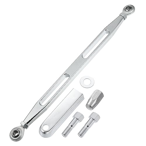 Tringlerie moto vitesses liaison 2 trou levier de vitesses linkage argenté X AUTOHAUX