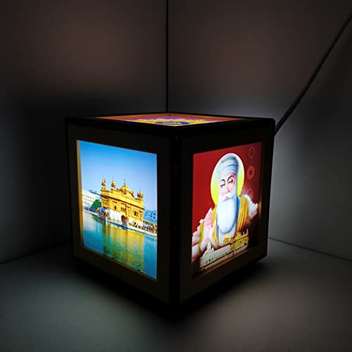 Regalo Casila Regalocasila Sikh Religious Waheguru Mantra Chanting Box(Plastic)Continuous Mantra Bhajan Box With Light Glowing Lamp Home Decor Table Temple Decoration Birthday Gifts,LED, Yellow (B09Y3HJC4G) Amazon Price History, Amazon Price Tracker