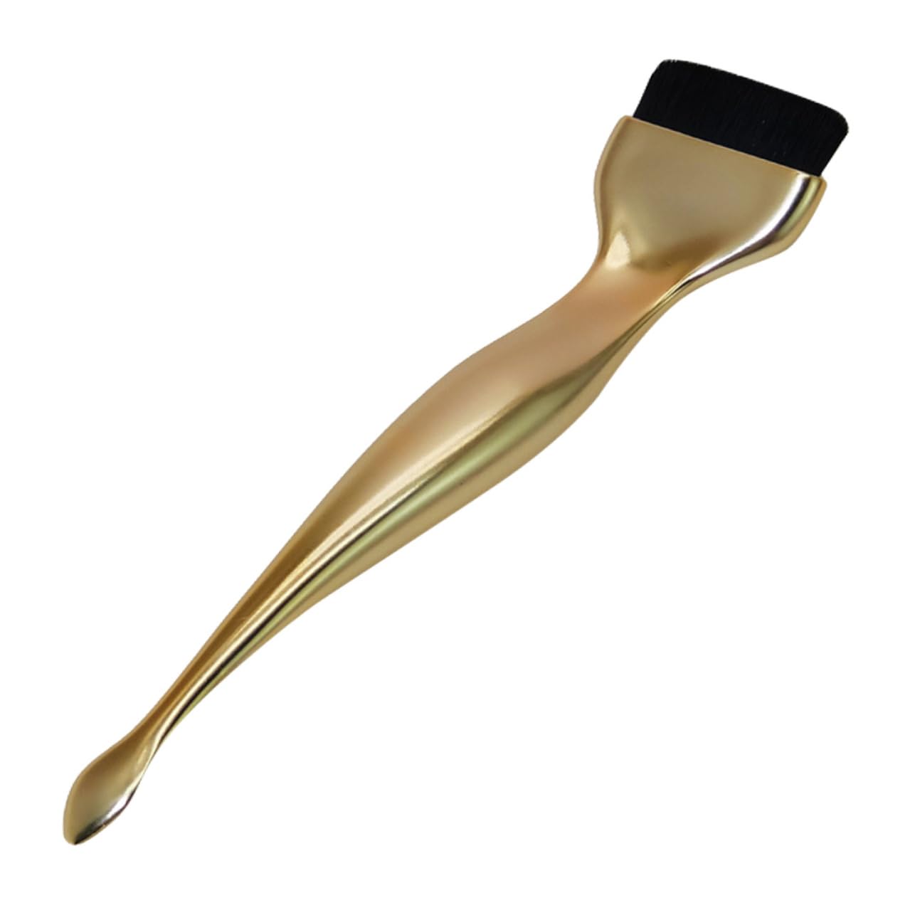 FRCOLOR 5 pennelli per fondotinta, pennelli per trucco per pennello, piccolo pennello liquido per fondotinta, liquido portatile, senza lasciare traccia, piatto