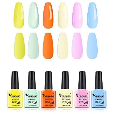 Juego de esmaltes de uñas de gel VENALISA Cover