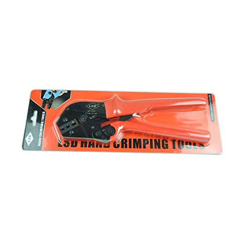 Pince à sertir à cliquet pour cosses non isolées 0.5-6mm2 20-10AWG et coupe-fil