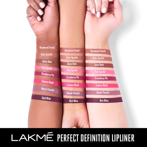 Image of Lakme Ultimate Glam Lip Liner, Cosmos Blush, 1.15g. (Pack of 2)