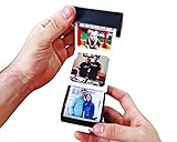 Explosion Gift Box for Him Boyfriend or Girlfriend - Perfect Love Gifts for Anniversary or Birthday - Cute Small Surprise One Year Photo Boxes - Exploding Picture Lovebox for Men (Normal, Black)