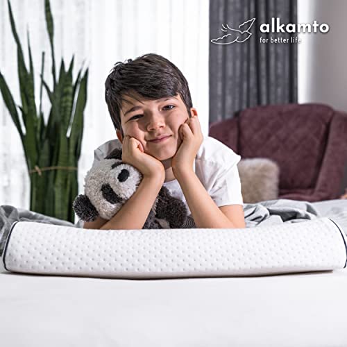 Alkamto Cuscino per bambini in memory foam, 60 x
