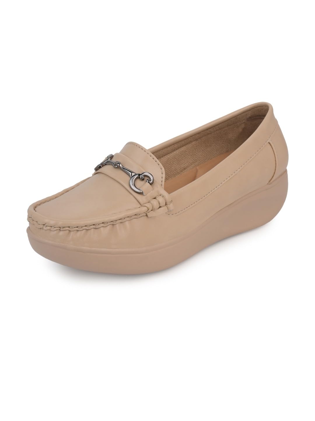 fentacia Women Wedge Heels Loafers-picture-17