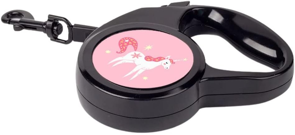 Fairy Unicorn Retractable Pet Leash - Cute Leash - Graphic Dog Leash (118 inches)