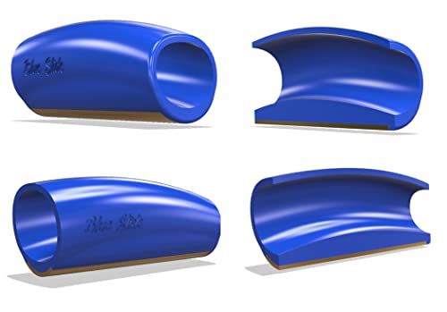 Blue-Slide, Ergonomic Guitar Slide Medium #TOP6