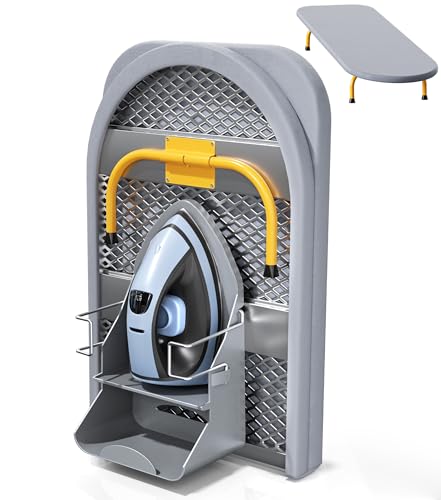 Shanghigh Ironing Board Folding - Tabletop Iron Board with Iron H...