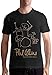 Produktbild Phil Collins Men's Cotton T-Shirt Black Men Unisex Tee L