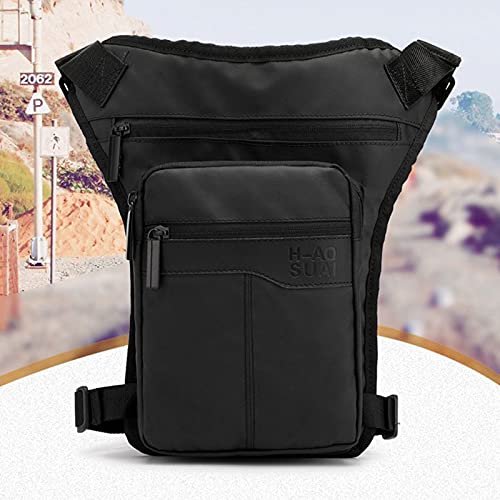 Dostosowany zestaw nóg motocyklowych Męski nylonowy motocyklowy pas biodrowy talia saszetka biodrowa jazda podróżna torba na ramię torba typu crossbody torba na udo opadająca nogawka saszetka biodrowa