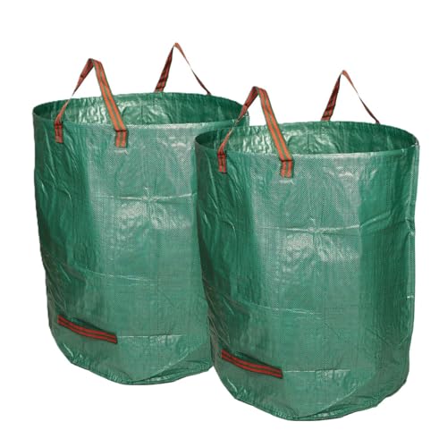 Sac de Jardin V&A Boutique – 272L Ultra Résistant – Sacs Déchets Verts Premium avec Poignées Renforcées – Sac Jardinage Haut de Gamme pour Feuilles, Herbe et Branches
