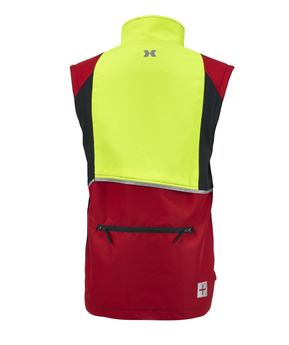 KOX Forstjacke Transform Rot/Gelb Größe 62/64 | KWF-Profi