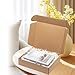 Wowxyz Shipping Boxes 13x11x3 Inches 20 Pack Corrugated Cardboard Mailing Boxes for Small Business, Kraft Medium Literature Mailer Packaging Supplies Brown