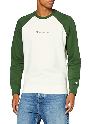 Preisvergleich Produktbild Champion Herren Men's Seasonal Raglan Sweatshirt, Grün (Ww024), XX-Large
