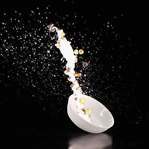 TP 18-Piece Dinnerware Set, Melamine Dishes Set with Bowls and Plates, Service for 6, Non-breakable Lightweight Dining Tableware, White - Image 6