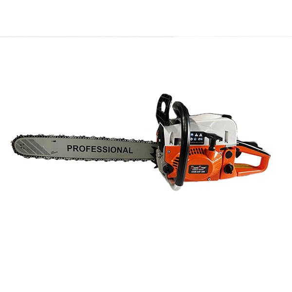 DUE PZ MOTOSEGA A SCOPPIO 52CC LAMA 50CM SISTEMA ANTI VIBRAZIONI BLOCCO CATENA