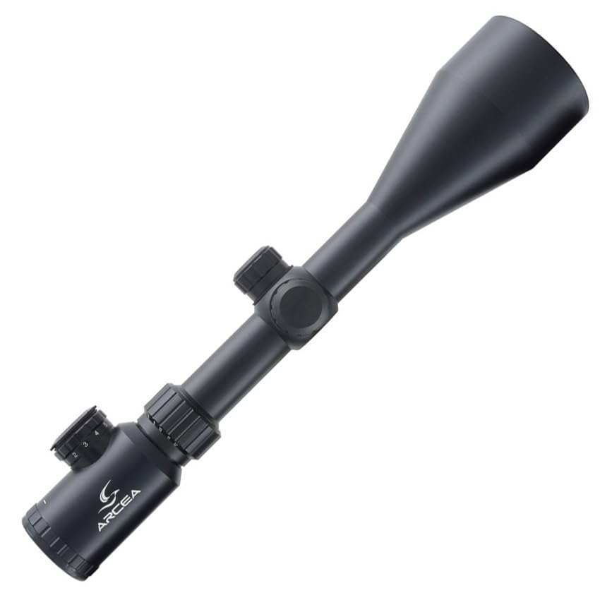 Visor Arcea 3-12x56 IR | Mira Deportiva con retícula iluminada para escopetas, Rifles, carabinas y Pistolas de Aire comprimido (balines).