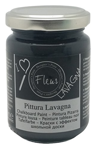 Fleur Designer'S Paint Fleur Colore Effetto Lavagna - 130 Ml - F77 Blackboard